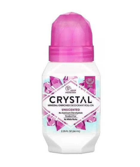 Imagem de CRYSTAL, Desodorante Roll-on Enriquecido com Minerais, Sem Perfume, 66 ml (2,25 fl oz)