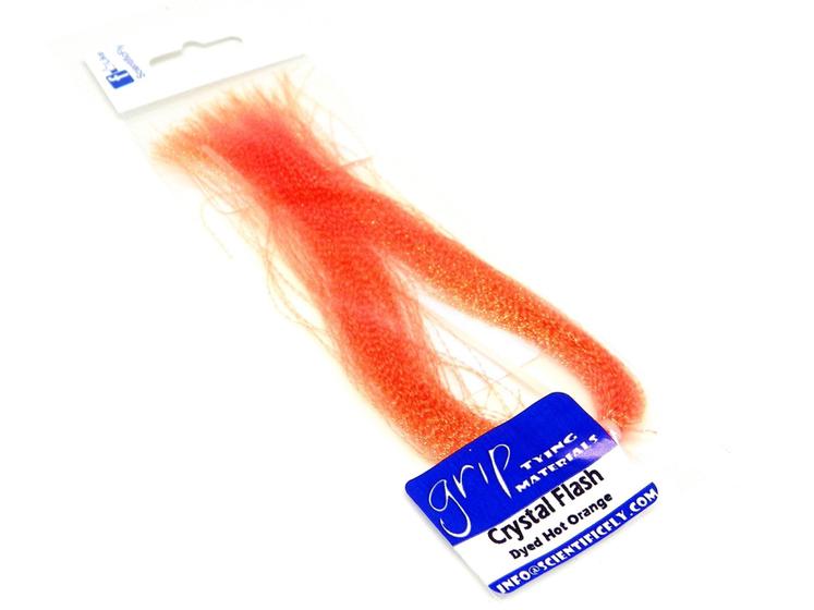 Imagem de Crystal Flash Dyed Hot Orange - Atado Fly Fishing