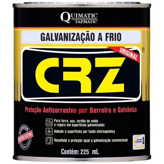 Imagem de CRZ Galvanização a Frio 225ml - DB1 - TAPMATIC