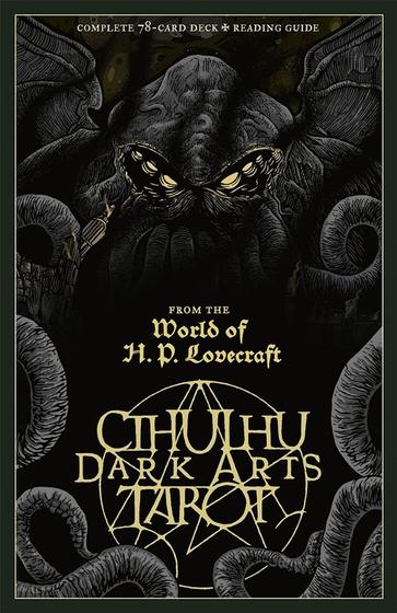 Imagem de Cthulhu Dark Arts Tarot: From the World of H.P. Lovecraft Acabamento especial