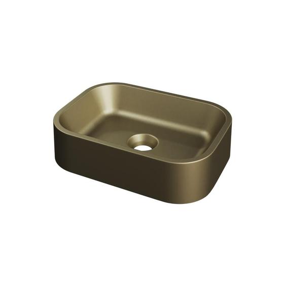 Imagem de Cuba de Apoio Retangular BR37 Matte Fosco