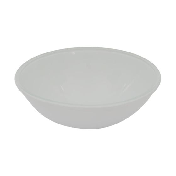 Cuba De Banheiro Sobrepor Redonda Vidro Sem Aba Branca 29Cm - Prismatic Imagem de Cuba De Banheiro Sobrepor Redonda Vidro Sem Aba Branca 29Cm