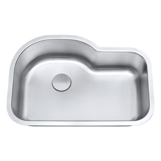 Imagem de Cuba De Cozinha De Aço Inox 1mm Escovado C103 80x53,7x22,9 Cm