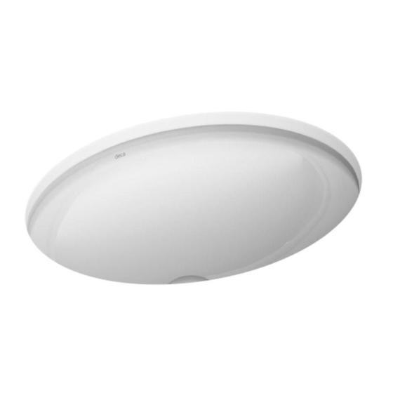 Cuba de Embutir Deca Oval Branco Gelo 49x36,5cm é boa?