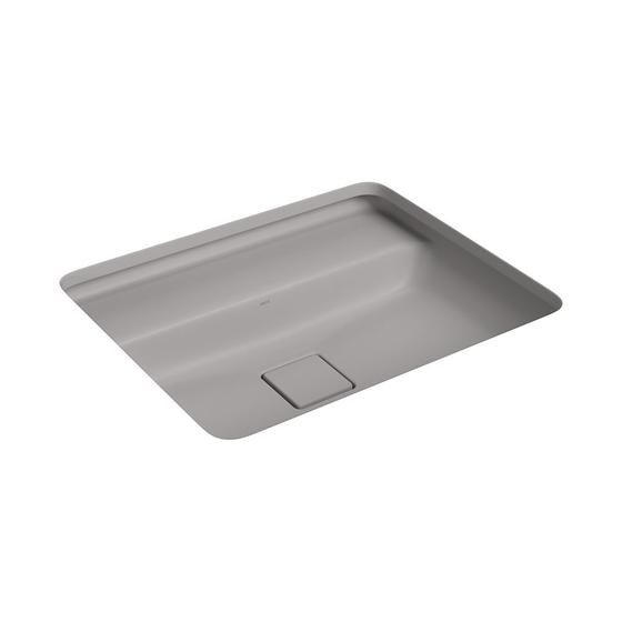 Imagem de Cuba de Embutir Deca Slim 55x45 L.33050.M.85 Retangular com Mesa Soft Antracite