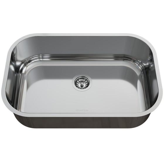 Imagem de Cuba de Embutir Premium N2 560x350mm Prof. 150mm Alto Brilho c/ Válvula 3.1/2 GhelPlus