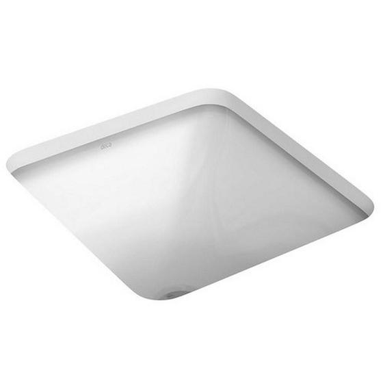 Cuba de Embutir Quadrada Deca L415 Branco Gelo 35x35 cm Menor preço em Cuba de Embutir Quadrada Deca L415 Branco Gelo 35x35 cm
