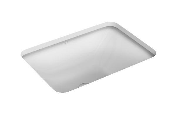 Cuba de Embutir Retangular 48x35,5cm Branco Gelo Deca Menor preço em Cuba de Embutir Retangular 48x35,5cm Branco Gelo Deca