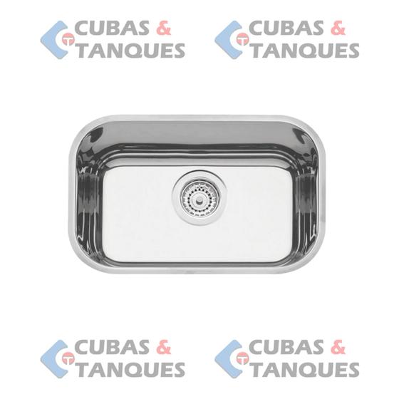 Imagem de Cuba de Embutir Tramontina Prime N1 - (Alto Brilho)