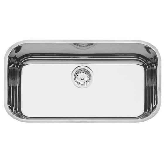 Cuba de inox n2 lavínia 56x34x17cm 3.1/2' com válvula 94024/207 alto brilhante tramontina Menor preço em Cuba de inox n2 lavínia 56x34x17cm 3.1/2' com válvula 94024/207 alto brilhante tramontina