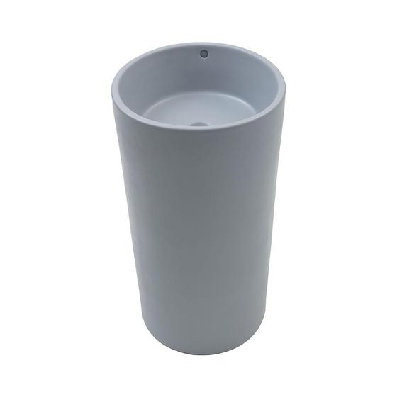 Cuba De Piso Para Banheiro Cerâmica 45 cm Espinélio Pingoo.casa - Cinza Menor preço em Cuba De Piso Para Banheiro Cerâmica 45 cm Espinélio Pingoo.casa - Cinza