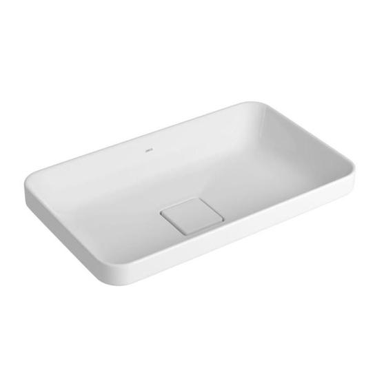 Cuba de Sobrepor para Banheiro Slim Retangular L23050 Branco - Deca Menor preço em Cuba de Sobrepor para Banheiro Slim Retangular L23050 Branco - Deca