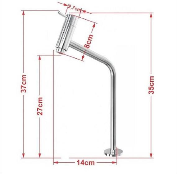 Imagem de Cuba De Vidro Oval Chanfrada 51Cm Amarela Válvula Torneira