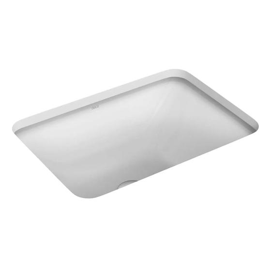 Cuba Embutir Retangular 480X355mm Branco Deca Menor preço em Cuba Embutir Retangular 480X355mm Branco Deca