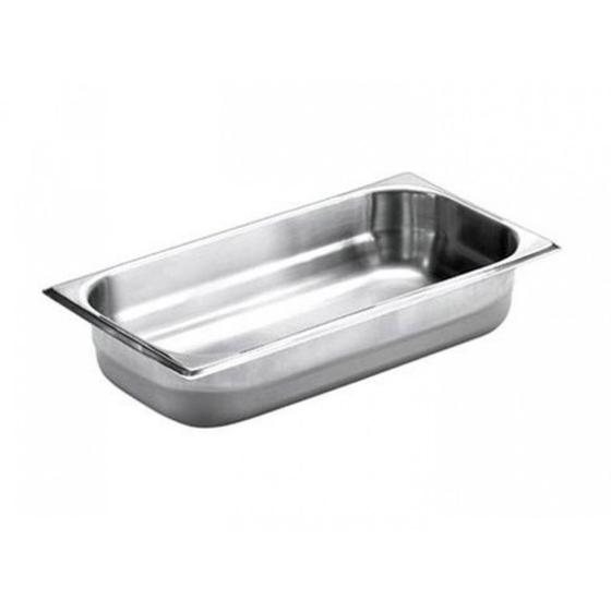 Imagem de Cuba Gastronomica Inox GN 1/3 x 65mm (325x176mm) - Brasinox