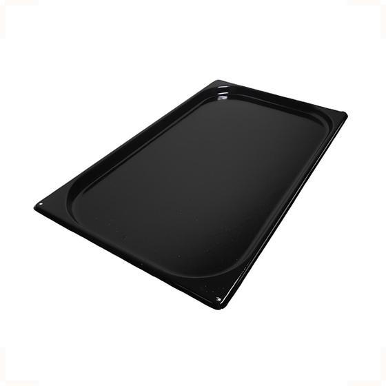Imagem de Cuba GN 1/1 20mm Black Preto Esmaltada Sem Alça