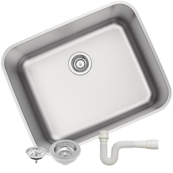 Imagem de Cuba Inox Cozinha Tramontina Dora 50x40 94018/112 +Sifão