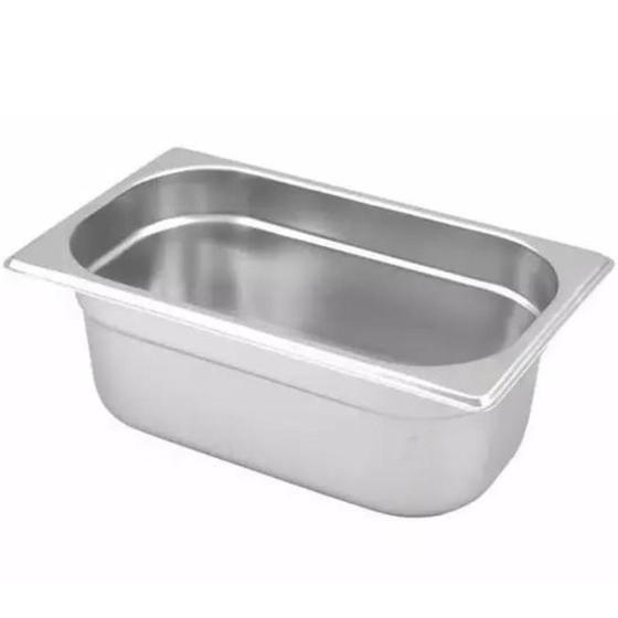 Imagem de Cuba Inox Gn 1/3 x100 mm Self Service Rechaud Cozinha