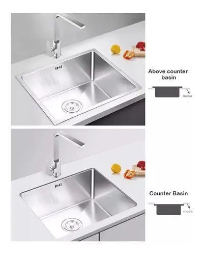Cuba Inox Gourmet Cozinha Sobrepor Ou Embutir 45x35cm. Menor preço em Cuba Inox Gourmet Cozinha Sobrepor Ou Embutir 45x35cm.