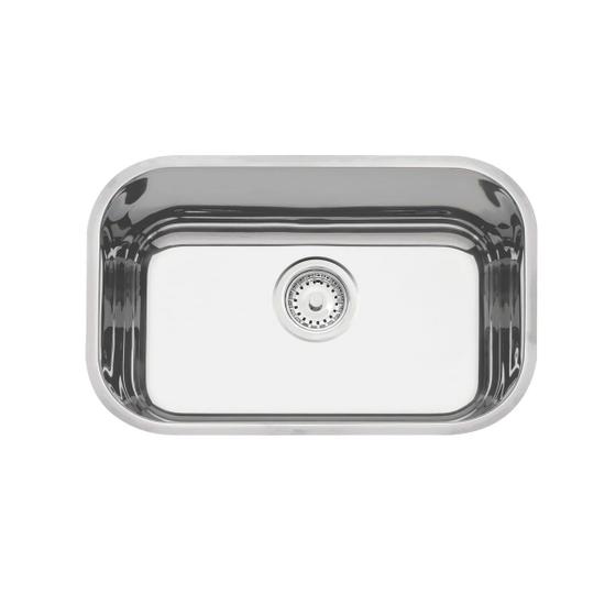 Cuba n.1 Tramontina Lavínia Prime em Aço Inox Alto Brilho 47 x 30 x 17 cm com Válvula Menor preço em Cuba n.1 Tramontina Lavínia Prime em Aço Inox Alto Brilho 47 x 30 x 17 cm com Válvula