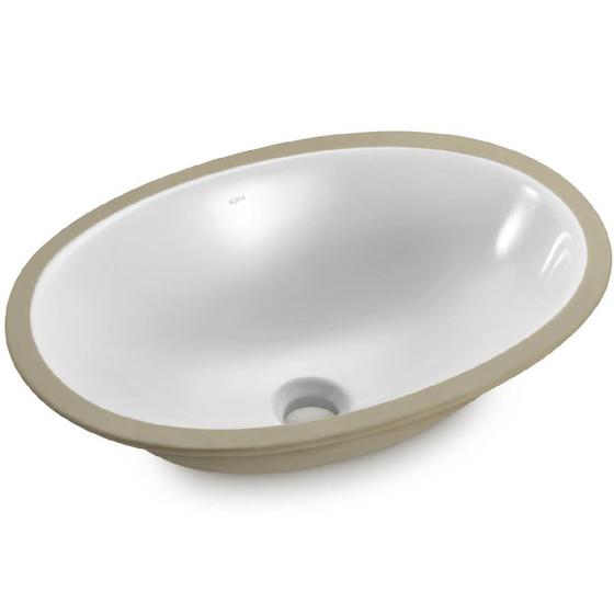 Cuba Oval de Embutir 49x36cm Branca - IL600 - ICASA Menor preço em Cuba Oval de Embutir 49x36cm Branca - IL600 - ICASA