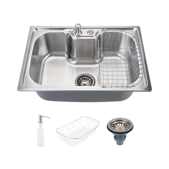 Cuba para Cozinha pia Gourmet inox Carajás acessorios Pingoo.casa