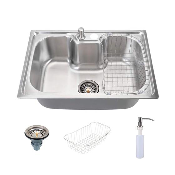 Cuba Pia Gourmet Cozinha em Aço Inox Com Acessórios 60x42cm é boa?