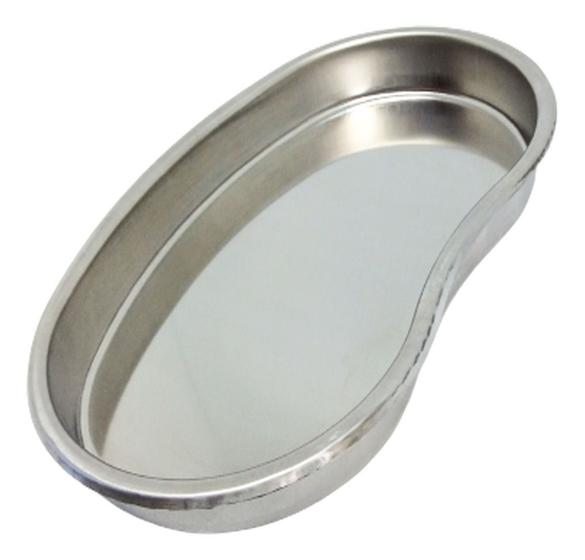 Imagem de Cuba Rim Aço Inox Procedimentos P/ Estética Aço Inox Cubarim