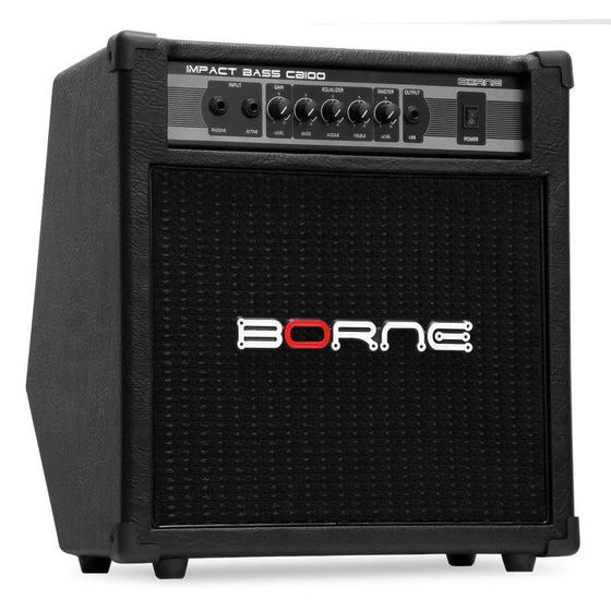 Imagem de Cubo Ativo p/ Contrabaixo Fal 10 Pol 70W Impact Bass - CB 100 Borne