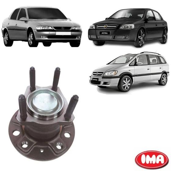 Imagem de Cubo Da Roda Traseira Com Rolamento - Astra 1999 A 2005 / Vectra 2000 A 2005 / Zafira 2007 A 2010 - Al-511