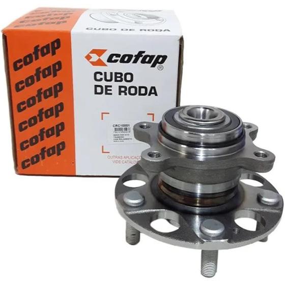 Imagem de Cubo de Roda com Rolamento Traseiro C/ABS - Original Cofap Honda Civic 1.8 e 2.0 de 2012 a 2016.