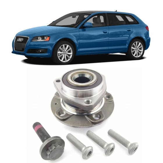 Imagem de Cubo de Roda Dianteira AUDI A3 2007 até 2012 com 3 pontos