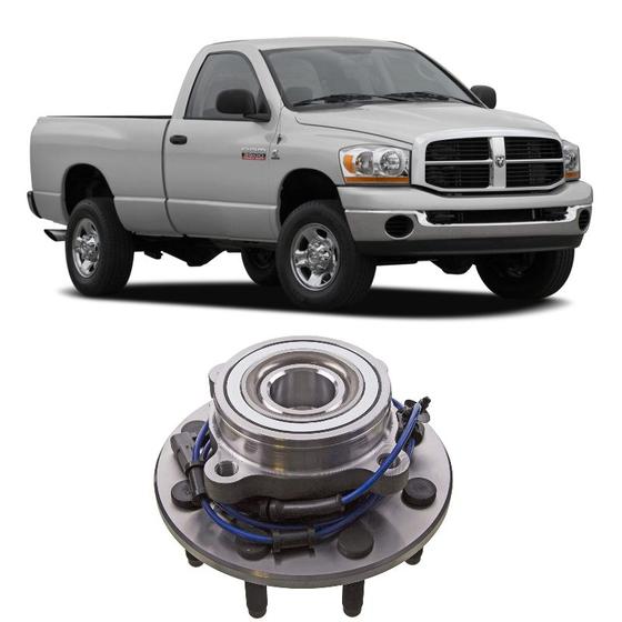 Imagem de Cubo de Roda Dianteira DODGE Ram 3500 2006 até 2008, 4x4, com ABS