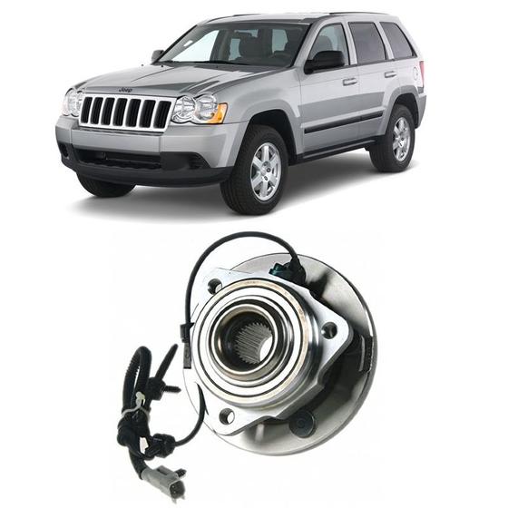 Imagem de Cubo de Roda Dianteira JEEP Grand Cherokee 2005 até 2010, com ABS