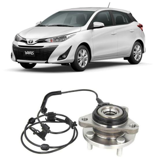 Imagem de Cubo de Roda Dianteira TOYOTA Yaris 2018 até 2022, Lado Esquerdo