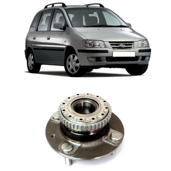 Imagem de Cubo de Roda Traseira HYUNDAI Matrix 2001 até 2010, com ABS