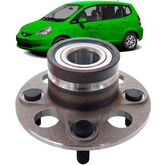 Imagem de Cubo De Roda Traseiro Honda Fit 2004 2005 2006 2007 2008 Abs