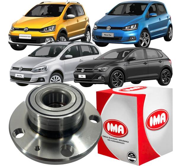 Imagem de Cubo De Roda Traseiro Volkswagen Fox Crossfox Spacefox Polo