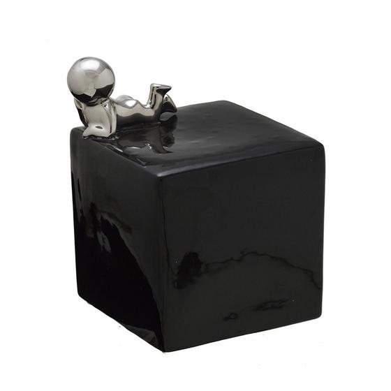 Imagem de Cubo Decorativo Com Boneco Future 18cm Espressione