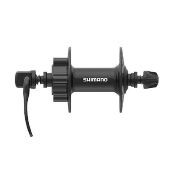 Imagem de Cubo Dianteiro Shimano Tourney Hb-Tx506 6 Parafuso 36F Preto