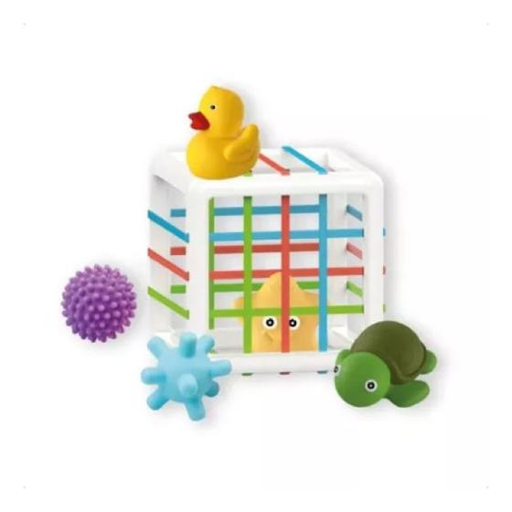 Imagem de Cubo Elástico Com 5 Blocos  Br1636 Baby Multikids