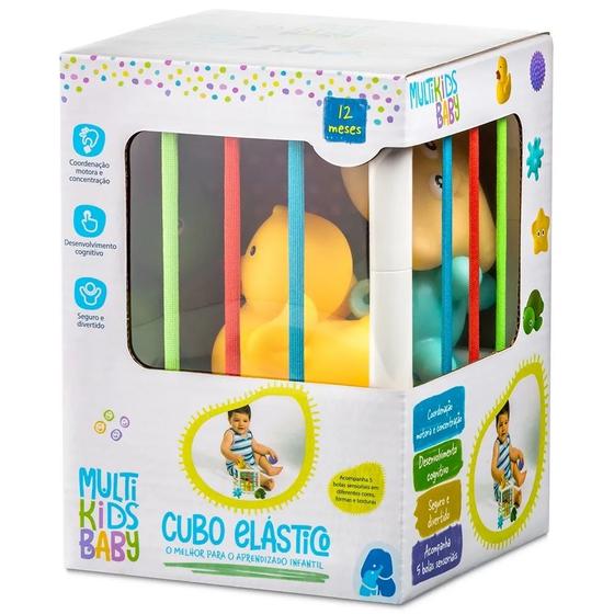 Imagem de Cubo elástico com 6 blocos - multikids primeira infância
