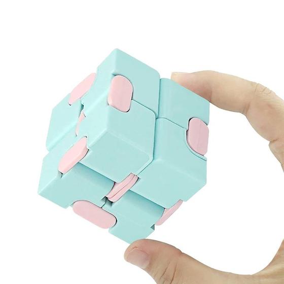 Imagem de Cubo Infinito Colorido Fidget Anti Stress