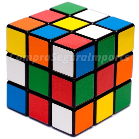 Imagem de Cubo Mágico Clássico Colorido - Cubo Mágico 7 Cm