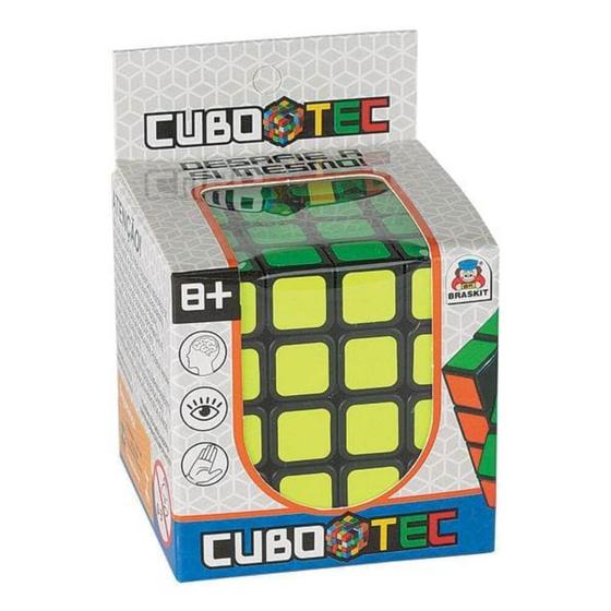 Imagem de Cubo magico cubo tec 16 faces colorido braskit