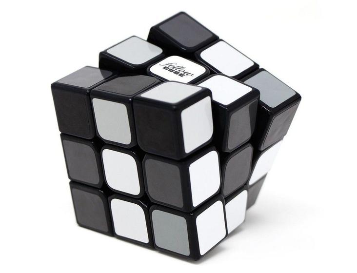Imagem de Cubo Mágico Fellow Cube 3x3x3 Preto E Branco P&B Wandinha