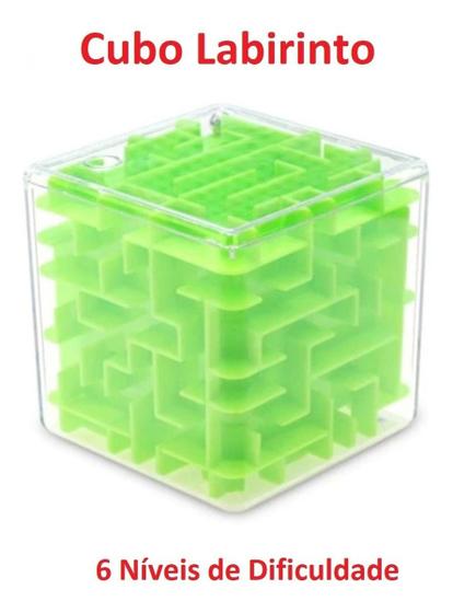 Cubo Labirinto 3D Magnetico – Puzzle Rompicapo Con Pallina, Sfida Logica Per Bambini E Adulti