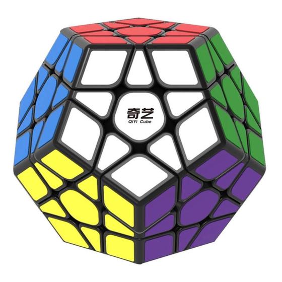 Imagem de Cubo Mágico Megaminx Qiyi QiHeng Preto