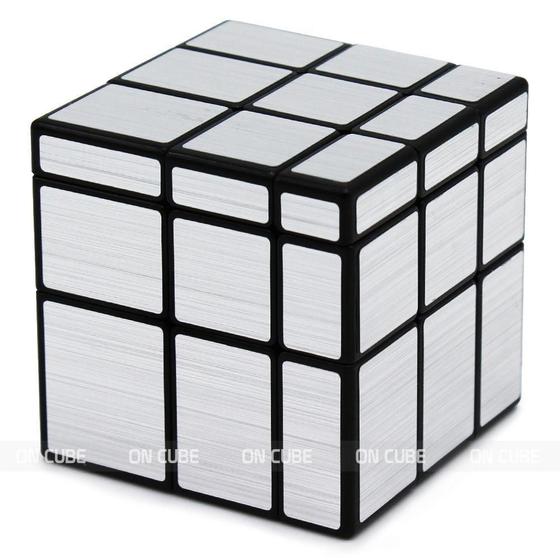 Imagem de Cubo Mágico Mirror Blocks Qiyi Prata