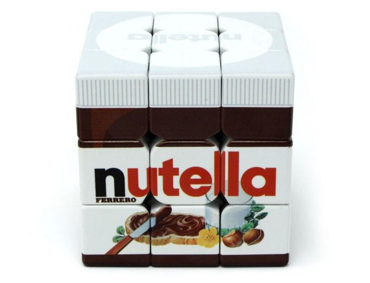 Imagem de Cubo Mágico Personalizado 3x3x3 Profissional - Vinci Cube Nutella - Cuber Brasil